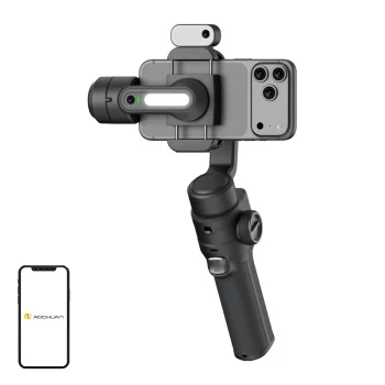 Aochuan Smart S3 vaizdo stabilizatorius su AI jutikliu, juodas