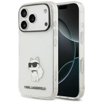 Karl Lagerfeld IML NFT Choupette case for iPhone 18 Pro / 17 Pro, transparent