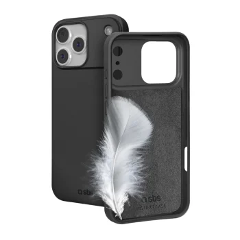SBS Instinct dėklas telefonui iPhone 17 Pro Max, juodas