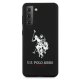 Samsung Galaxy S21 (SM-G991) US Polo Silicone Logo Case Cover (USHCS21SSLHRBK), Black