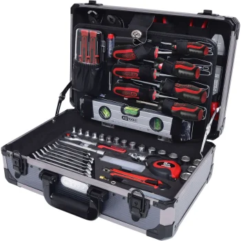KS Tools 911.0665 3/8" universalus įrankių rinkinys, 165 dalių lagamine