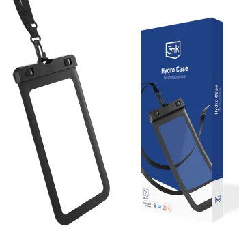 3Mk Protection Hydro Case vandeniui atsparus dėklas iki 7", skaidrus
