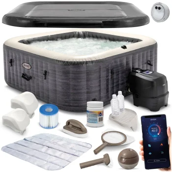 Intex 28450NP-Z pripučiamas SPA baseinas su hidromasažu, 4 asmenims, 175x71 cm