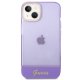 \"Guess Translucent\" dėklas \"iPhone 14 Plus\" telefonui, violetinis