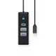 Orico PWC2U-C3 USB-C šakotuvas, 2x USB-A 3.0 ir 1x USB-C 3.0, juodas