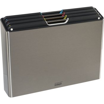 Joseph Joseph Folio Steel 60170 pjaustymo lentelių rinkinys, 4 vnt.