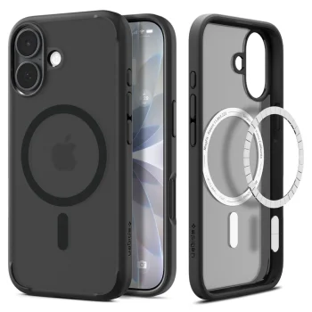 Dėklas Spigen Ultra Hybrid MagSafe, skirtas iPhone 17, juodas