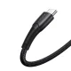 Joyroom Starry Series SA32-CC3 USB-C į USB-C laidas 60W 1m, juodas