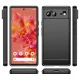 Google Pixel 6 lankstus dėklas Carbon TPU, juodas