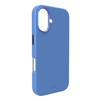 Puro Icon Mag Pro MagSafe silikoninis dėklas iPhone 16, mėlynas