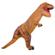 Pripučiamas T-REX dinozauro kostiumas vaikams Case 128985, rudas