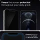 Spigen Glas.tR EZ Fit apsauginis stiklas iPhone 12 / 12 Pro (2 vnt.)