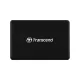 Transcend TS-RDC8K2 USB-C 3.1 Gen 1 atminties kortelių skaitytuvas, juodas