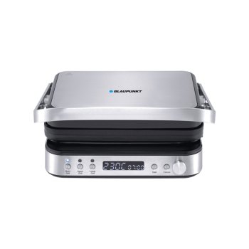Blaupunkt GRS901 elektrinis grilis ir vaflių keptuvė 3-in-1, juodas/sidabrinis