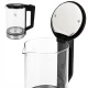 Stiklinis elektrinis virdulys 1500W, 2L, juodas
