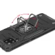 Wozinsky Ring Armor dėklas Samsung Galaxy A42 5G su žiedo laikikliu, raudonas