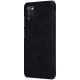 Atverčiamasis dėklas Nillkin Qin telefonui Samsung Galaxy A03s, juodas