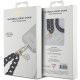 Guess Large Chain Acrylic 4G Charm universalus telefono dirželis, juodas