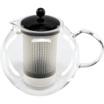 Bodum ASSAM arbatinukas su presu, 1.5 l, juodas