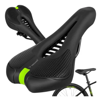 Trizand Bicycle Saddle 28x14cm, Black