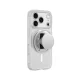 AmazingThing Titan Pro Pop Lens dėklas telefonui iPhone 18 Pro Max su stovu ir MagSafe, skaidrus