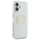 Guess dėklas iPhone 16 Plus telefonui IML Heart Case, skaidrus