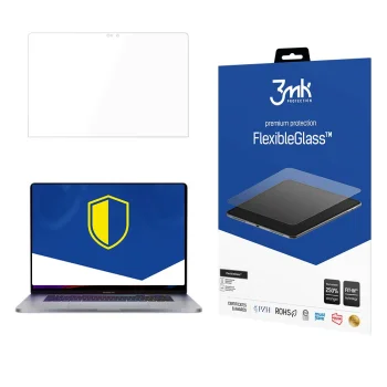 Hibridinis apsauginis stiklas 3mk FlexibleGlass, MacBook Pro 13" M1/M2