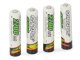Įkraunamos AAA R3 baterijos 2700mAh, 4 vnt.