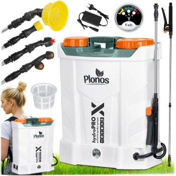 Akumuliatorinis nugarinis purkštuvas Plonos Pl-602, 16L