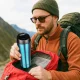 Termopuodelis 4Fizjo Mountain Goat TRAVEL, 380 ml, mėlynas