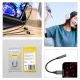 Wozinsky WALJ-01 Lightning į 3.5 mm mini jack garso adapteris, juodas