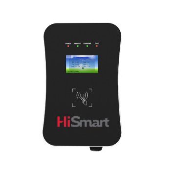 Hismart 144782 elektromobilių įkrovimo stotelė Type 2 22kW 32A su LCD ir RFID