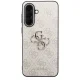 Guess Leather 4G Metal Logo Case for Samsung Galaxy A57 5G, Pink