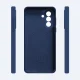 Dėklas Etteri Silicone Mag telefonui Samsung Galaxy A57 5G, tamsiai mėlynas