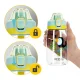 4FIZJO Kids Water Bottle Toucan 500 ml, Multicolour