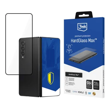 Apsauginis stiklas 3mk HardGlass Max, Samsung Galaxy Z Fold 5 (priekinis)