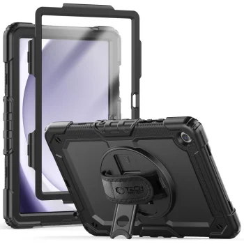 Tech-Protect Solid360 dėklas Samsung Galaxy Tab A9 8.7, juodas