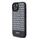 DKNY dėklas iPhone 15 / 14 / 13 su MagSafe, juodas