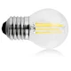 Maclean E27 LED Filamentinė Lemputė G45, 6W, 720lm, 3000K, MCE284