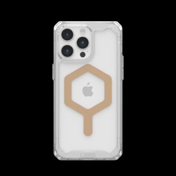 UAG Plyo MagSafe dėklas telefonui iPhone 15 Pro Max, skaidrus / auksinis