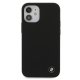 BMW iPhone 12 mini Case Silicone Signature, Black