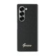 Guess 4G Glitter Script dėklas, skirtas Samsung Galaxy Z Fold 6, juodas