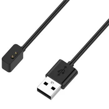 Magnetinis USB įkroviklis Xiaomi Smart Band Pro / Redmi Watch 2, 55 cm, juodas