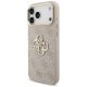 Guess 4G Big Classic Logo dėklas su dirželiu iPhone 17 Pro Max, rožinis