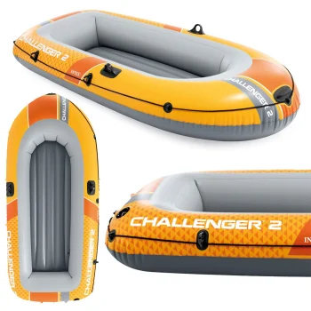 Intex 66312 Challenger 2 pripučiama valtis, 236x114x41 cm