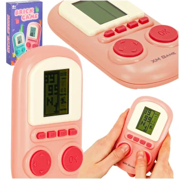 Mini Portable Electronic Game Console, Pink