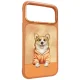 Nimmy Gentle Pets MagSafe dėklas iPhone 17 Pro Max, oranžinis šuo