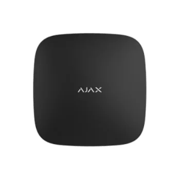 Išmanioji apsaugos sistemos valdymo žiuri Ajax Hub, juoda
