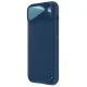 Nillkin CamShield Leather S dėklas iPhone 14 Plus su kameros dangteliu, mėlynas