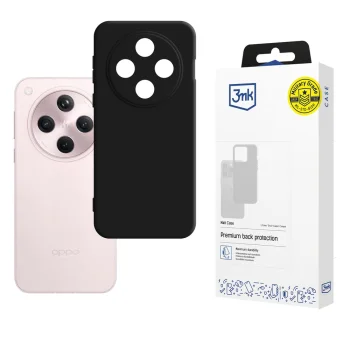 Telefono dėklas 3mk Matt Case, Oppo Find X8, juodas matinis